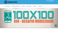 Desktop Screenshot of cinemanosso.org.br